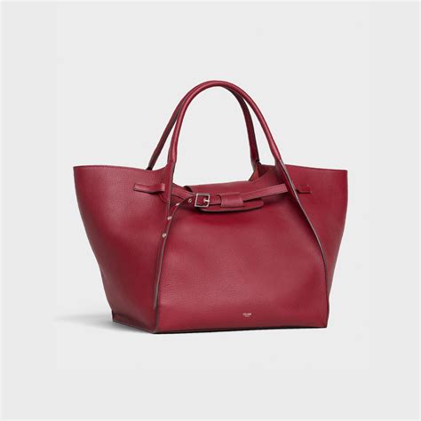 CELINE Suede Supple Grained Calfskin Medium Big .